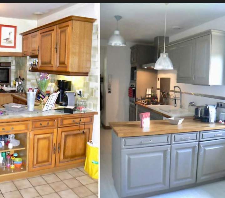 Cuisine avant apres